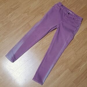 Girls Cat & Jack purple jeggings